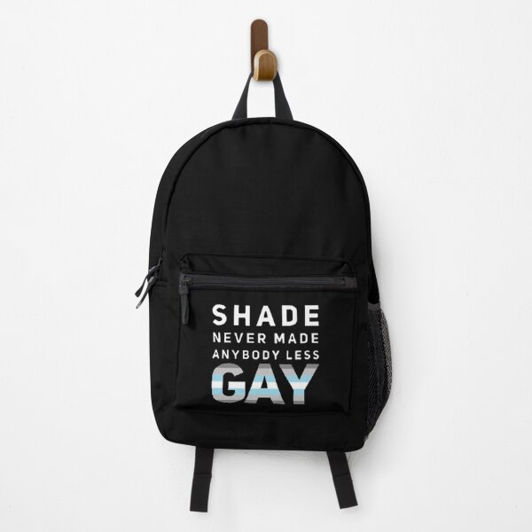 Item preview, Shade Never Made Anybody Less of a Demiboy (Black) designed and sold by UnicornPeeps.