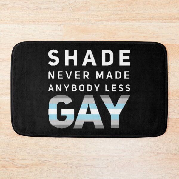 Item preview, Shade Never Made Anybody Less of a Demiboy (Black) designed and sold by UnicornPeeps.