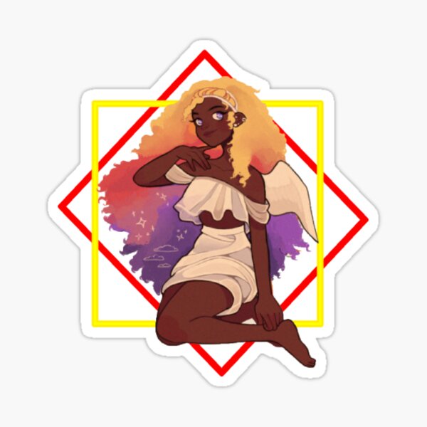 African American Anime Stickers Redbubble