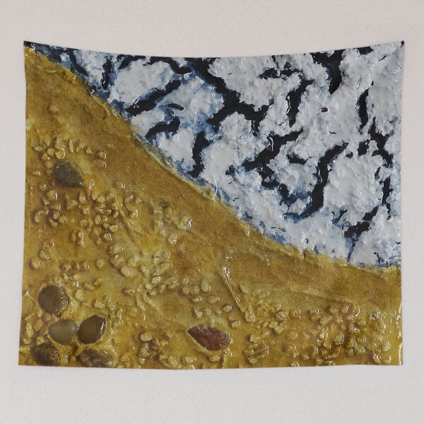 Item preview, Baltic Sea 2 / mixed media paintings designed and sold by DoreenGehrkeArt.