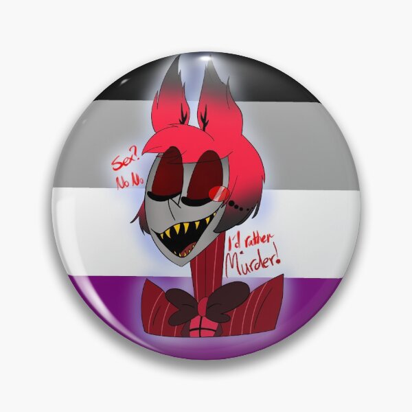 Item preview, Alastor Asexual pride designed and sold by AxolotlArtist32.