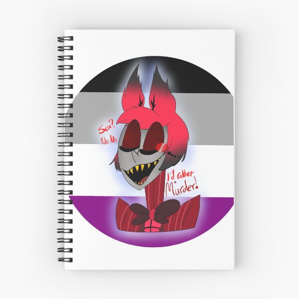 Item preview, Alastor Asexual pride designed and sold by AxolotlArtist32.