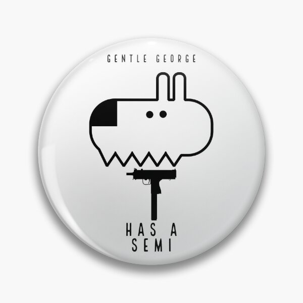 Item preview, GENTLE GEORGE HAS A SEMI designed and sold by EasyBearDesigns.