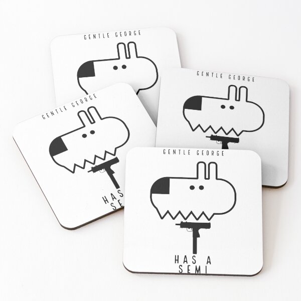 Item preview, GENTLE GEORGE HAS A SEMI designed and sold by EasyBearDesigns.