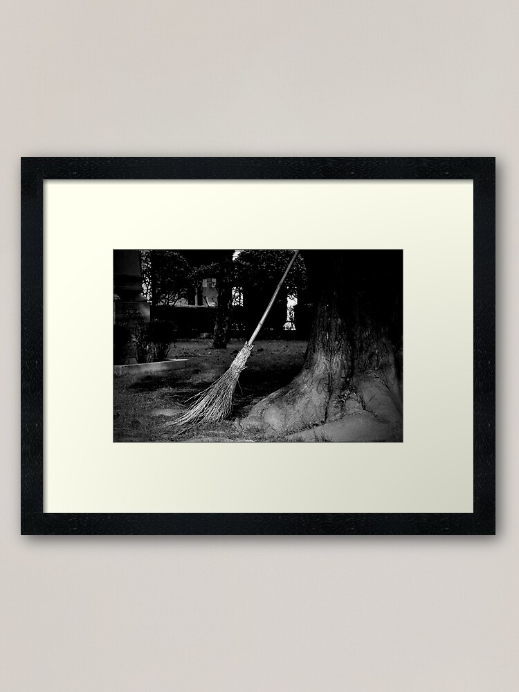 Thumbnail 2 of 7, Framed Art Print, Where's Witchy-poo? designed and sold by Tiffany Dryburgh.