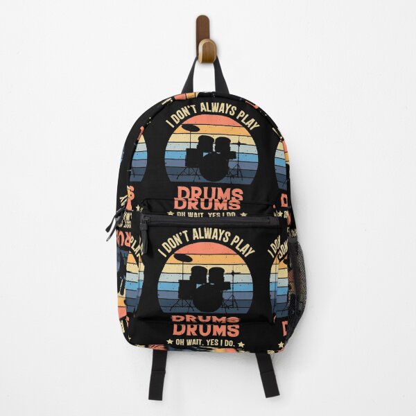 Item preview, I Don't Always Play Drums Oh Wait Yes I Do Retro Vintage designed and sold by RedQuality.