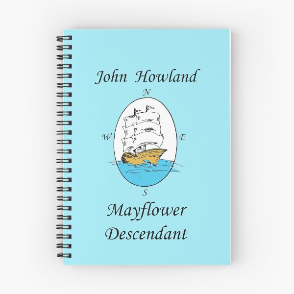 Item preview, John Howland, Mayflower Descendant designed and sold by NoteBTravel.