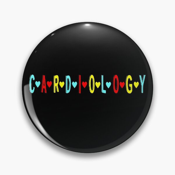Item preview, Cardiology Typography with Hearts designed and sold by GR-ART.