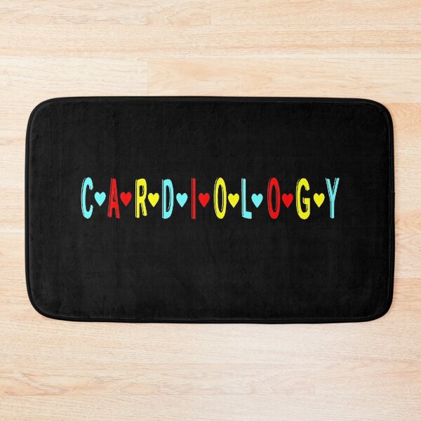 Item preview, Cardiology Typography with Hearts designed and sold by GR-ART.