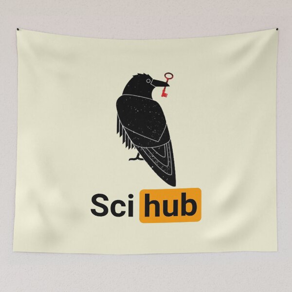 Item preview, Scihub Raven designed and sold by labstud.