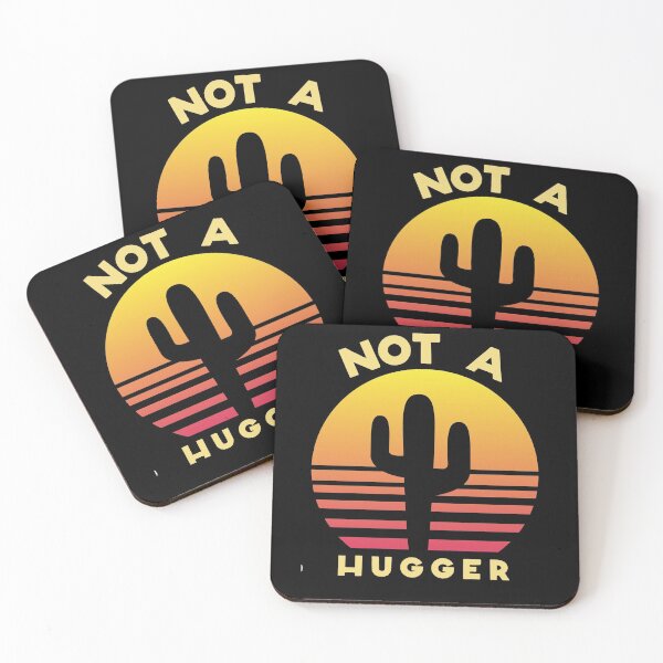 Item preview, Not A Hugger Shirt Funny Vintage Cactus Sarcastic  designed and sold by RanirO.