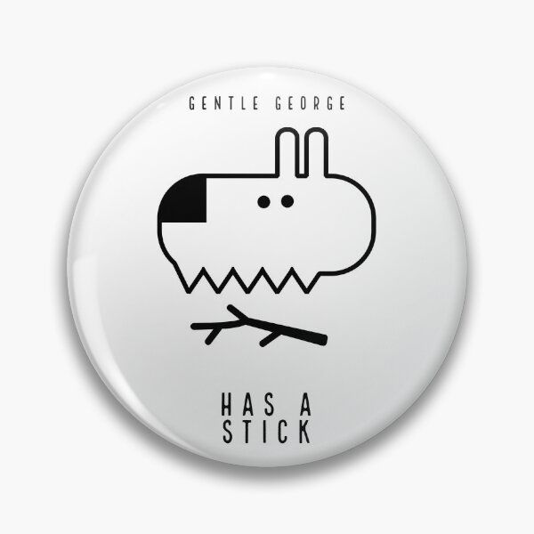 Item preview, GENTLE GEORGE HAS A STICK designed and sold by EasyBearDesigns.