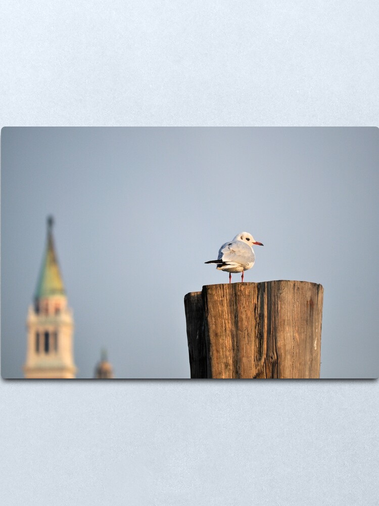 Alternate view of Rest Stop Metal Print