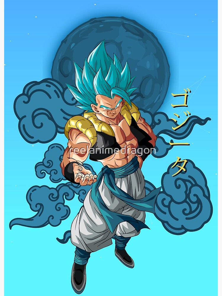 Gogeta Blue vs Broly | Art Board Print