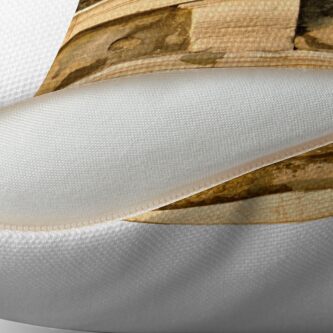 Alternate view of Beautifully Decrepit Throw Pillow