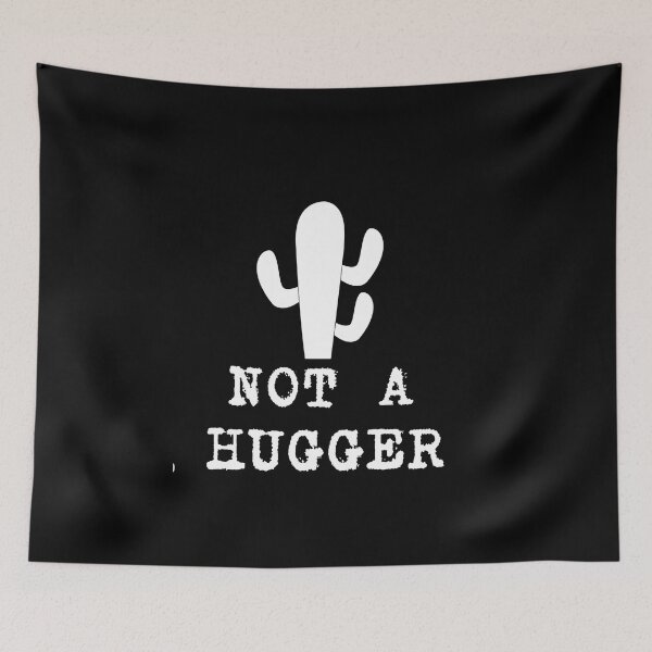 Item preview,  Not A Hugger Shirt Funny Vintage Cactus Sarcastic Tee  designed and sold by RanirO.