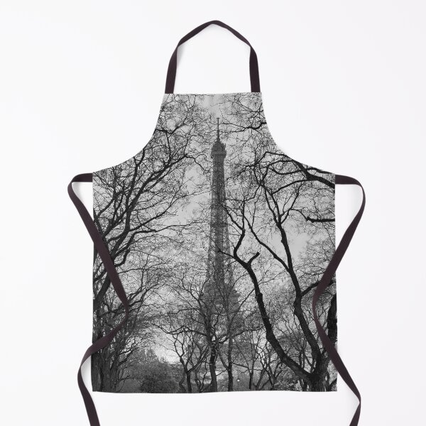 Item preview, Eiffel tower in monochrome in the evening near seine river, modern art, wall art, print, personalised gifts, custom printed gifts designed and sold by CameraDesign.