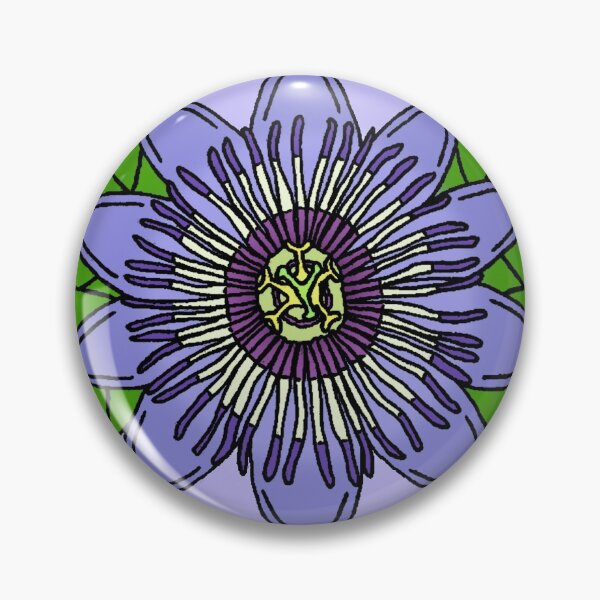 Item preview, Passion Flower Doodle designed and sold by SchwagsDesigns.