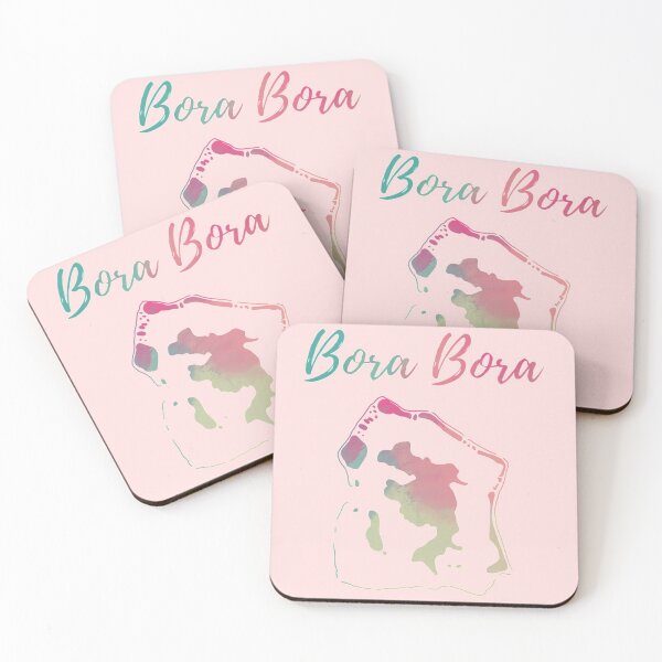 Item preview, Watercolor of Bora Bora designed and sold by oravaart.