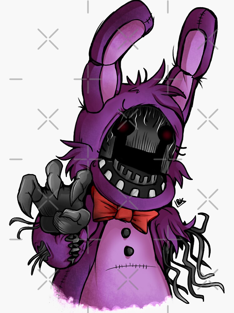 Sticker Design: Fnaf 2 Toy Bonnie! by CandyTime17 -- Fur Affinity [dot] net