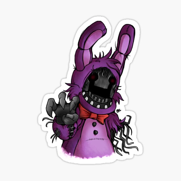 FNAF 2 Withered Animatronic Sticker Pack Sticker for Sale by RodaAnimation