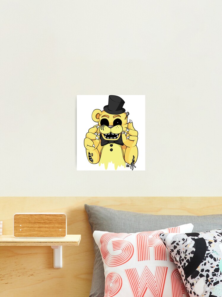 Funny Dismantled Golden Freddy Gift Fnaf 2 | Poster