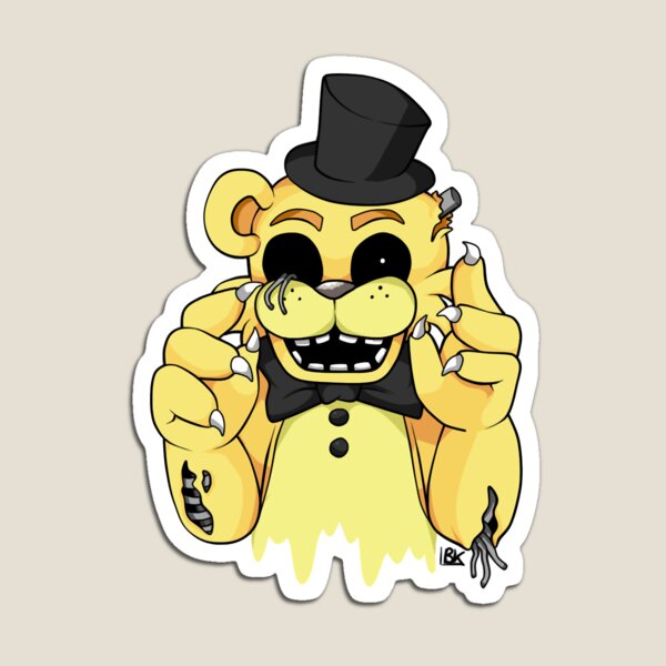 Funny Dismantled Golden Freddy Gift Fnaf 2 | Poster