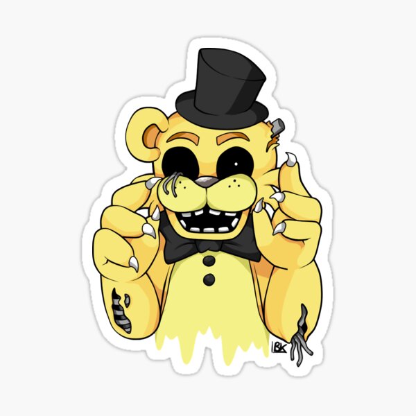 SPRINGTRAP IS REALLLLLLL!!!!!! - Five nights at Freddy's 3 Sticker for  Sale by Thynee's Clown shop