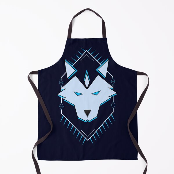 Item preview, Blue Husky Wolf Dog Minimalist Logo designed and sold by IdlyBlue.