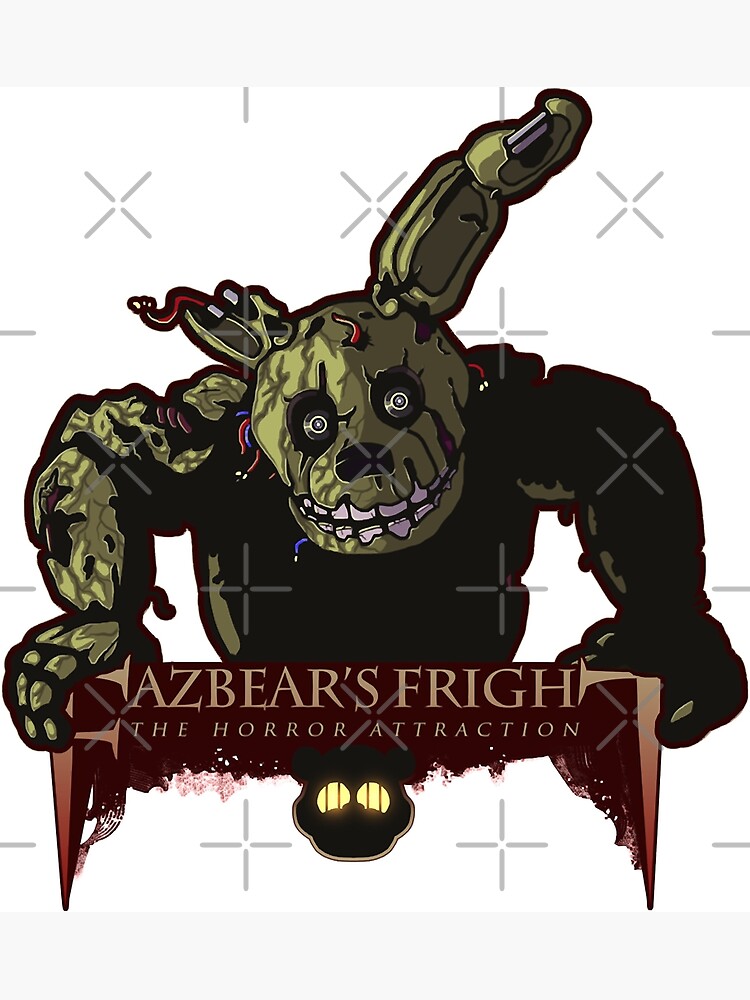 FNAF 4 Nightmare Animatronics Postcard for Sale by ladyfiszi