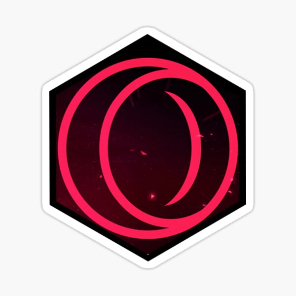 Item preview, Opera GX Hexagon designed and sold by JFKsStickers.