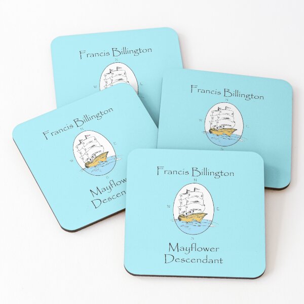 Item preview, Francis Billington, Mayflower Descendant designed and sold by NoteBTravel.