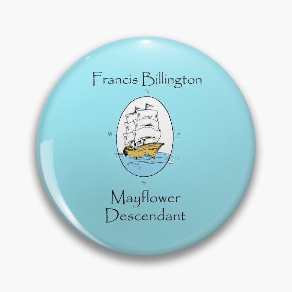 Item preview, Francis Billington, Mayflower Descendant designed and sold by NoteBTravel.