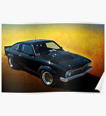Black Torana A9X Poster