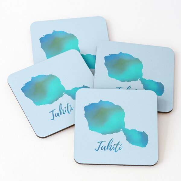 Item preview, Watercolor of Tahiti designed and sold by oravaart.