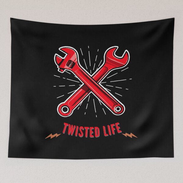 Item preview, Loving the twisted life designed and sold by kcaandwu.