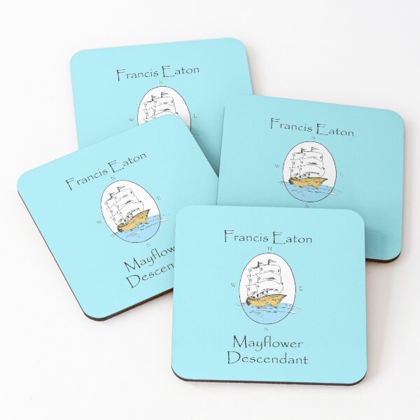 Item preview, Francis Eaton, Mayflower Descendant designed and sold by NoteBTravel.