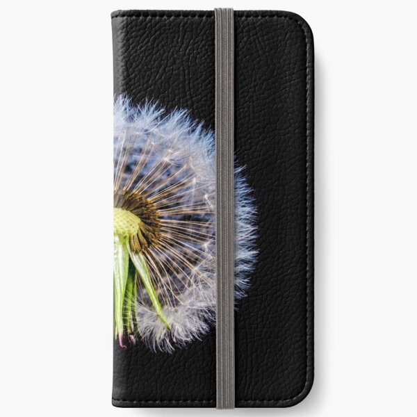 Dandilion structure Macrophotography iPhone Wallet