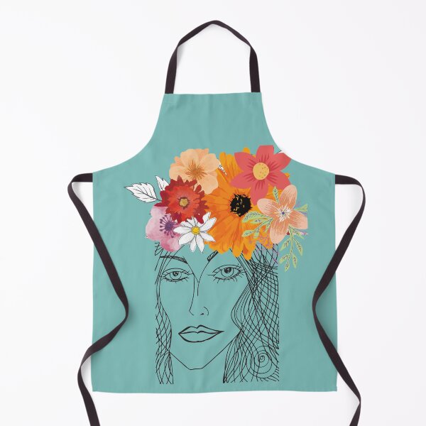 Item preview, A Women in a Flowers Crown designed and sold by RaumCoCo.