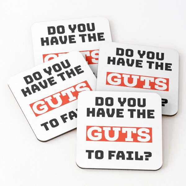 Item preview, Do you have the guts to fail? designed and sold by ImaginateStores.