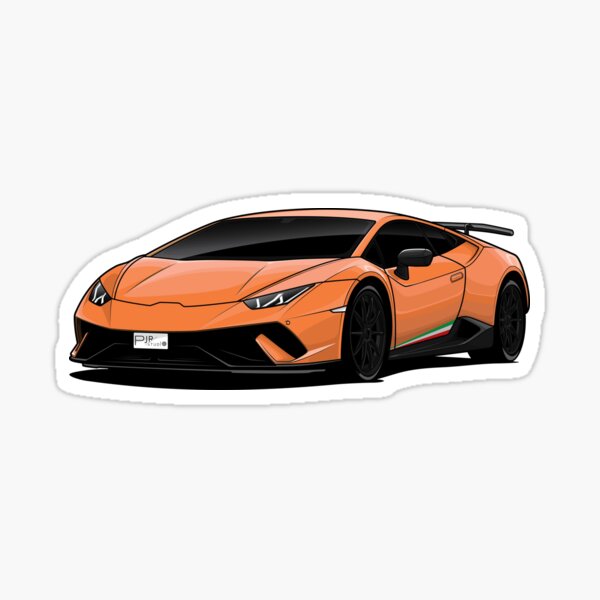 Lambo Huracan Performante Sticker
