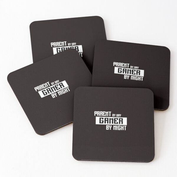 Item preview, "Parent by day, gamer by night" text designed and sold by xApexPredator.