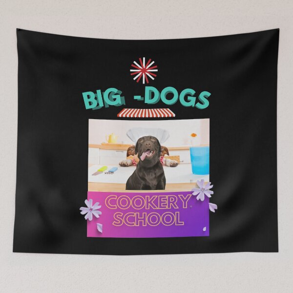 Item preview, BIG DOGS COOKERY SCHOOL designed and sold by Flirt-Teez.