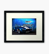 Blue Cobra Framed Print