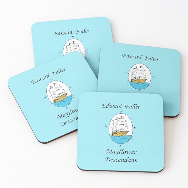 Item preview, Edward Fuller, Mayflower Descendant designed and sold by NoteBTravel.