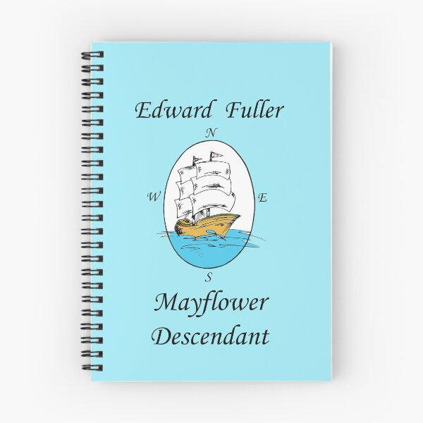 Item preview, Edward Fuller, Mayflower Descendant designed and sold by NoteBTravel.