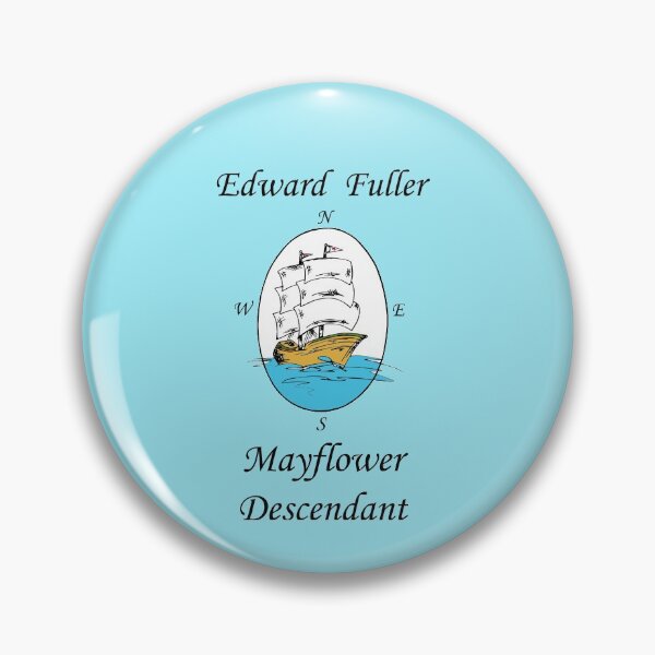 Item preview, Edward Fuller, Mayflower Descendant designed and sold by NoteBTravel.