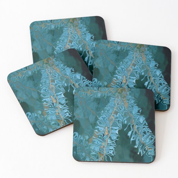 Item preview, leaves and glass designed and sold by Abharan.