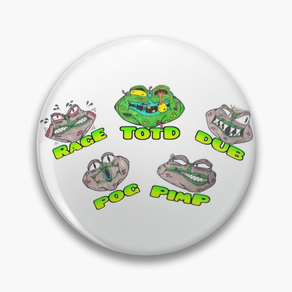 Item preview, The Toad. Gamer emote original artwork by Rob Clancy designed and sold by Robin Clancy.