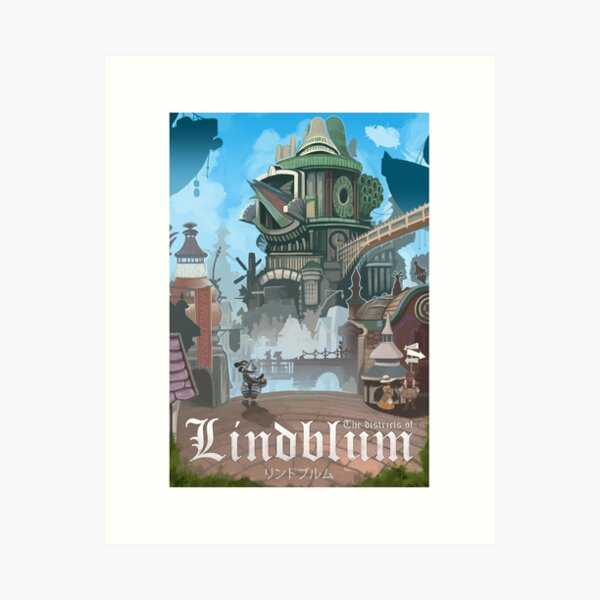 Final Fantasy IX - Lindblum Art Print